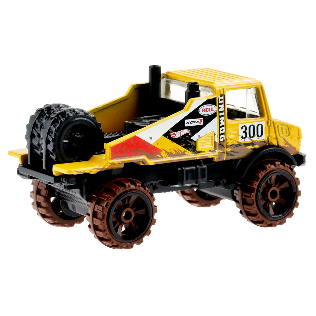 Машинка Hot Wheels Basic Mud Runners​ - Mercedes-Benz Unimog 1300 HFW36/1 купить,NaN