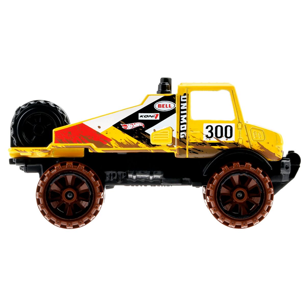Машинка Hot Wheels Basic Mud Runners​ - Mercedes-Benz Unimog 1300 HFW36/1 купить,NaN