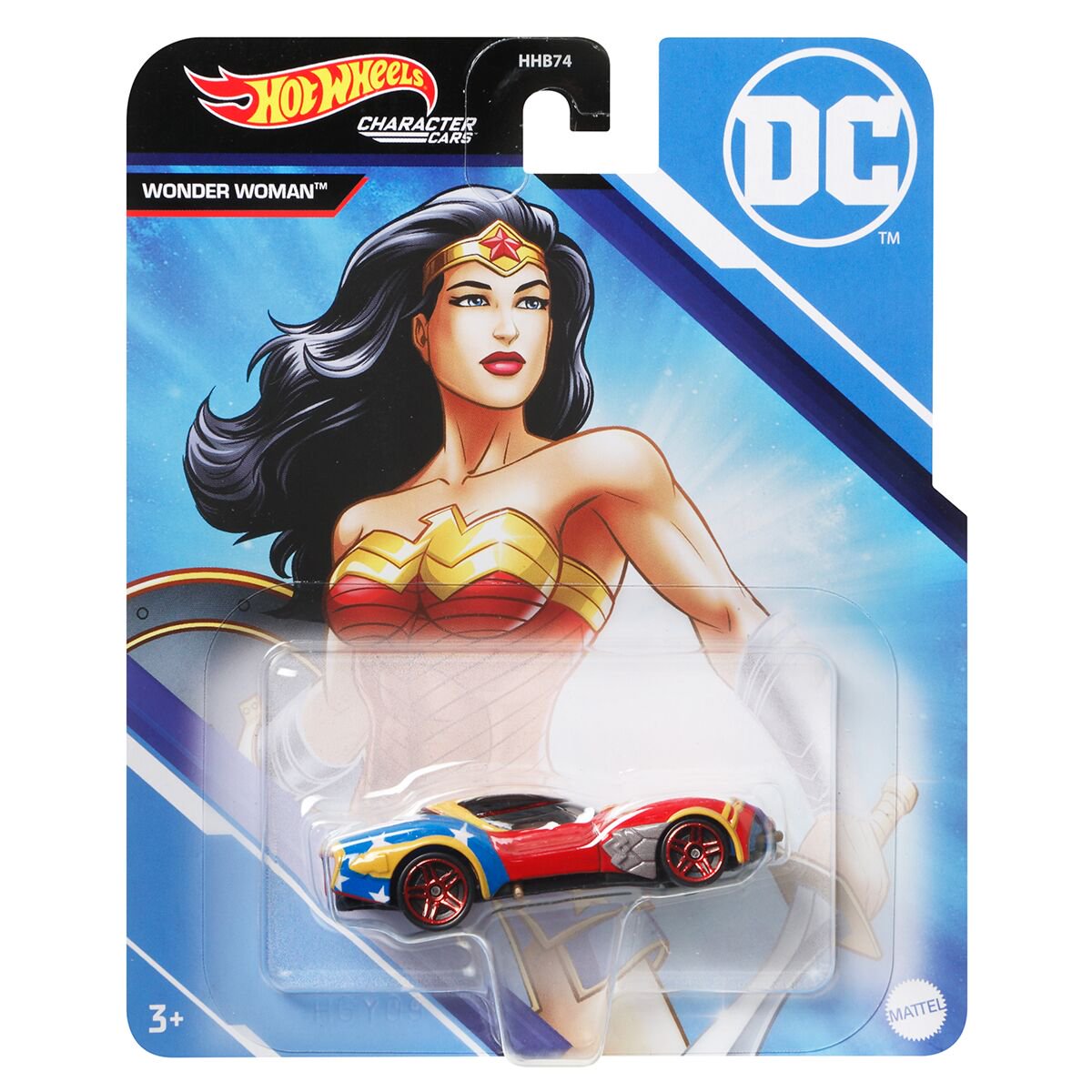 Машинка Hot Wheels Basic Blockbusters - Wonder Woman HHB74/HGY09 купить,NaN
