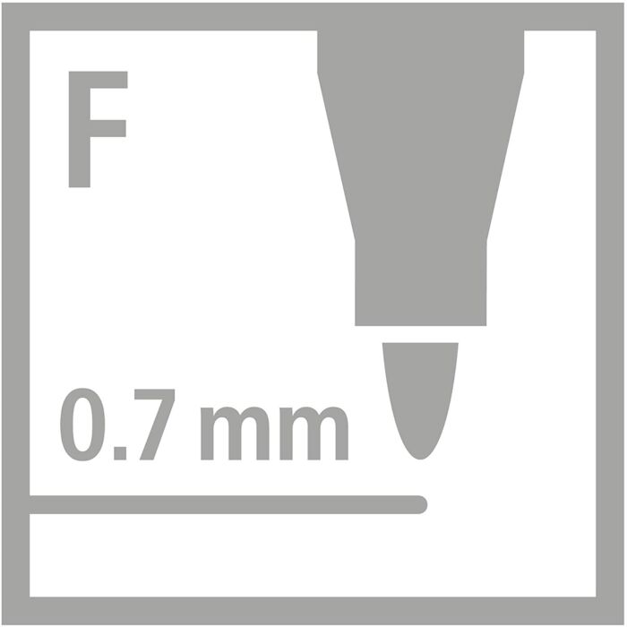 Фломастеры смываемые для рисования Stabilo Trio A-Z 12 шт 12 цв 0.7 мм картон 378/1-12-01 купить,NaN