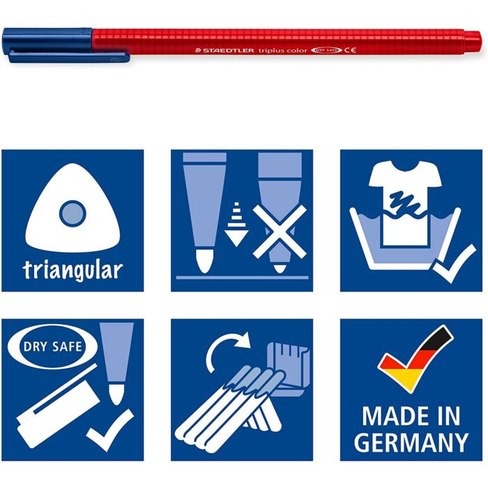 Фломастеры для рисования Staedtler Triplus 26 шт 26 шт 1 мм пластик 323-TB26-03 купить,NaN