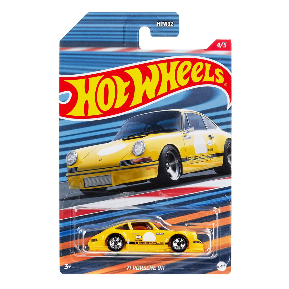 Машинка Hot Wheels Basic Racing Circuit - Porsche 911 '71 HFW32/4 купить,NaN