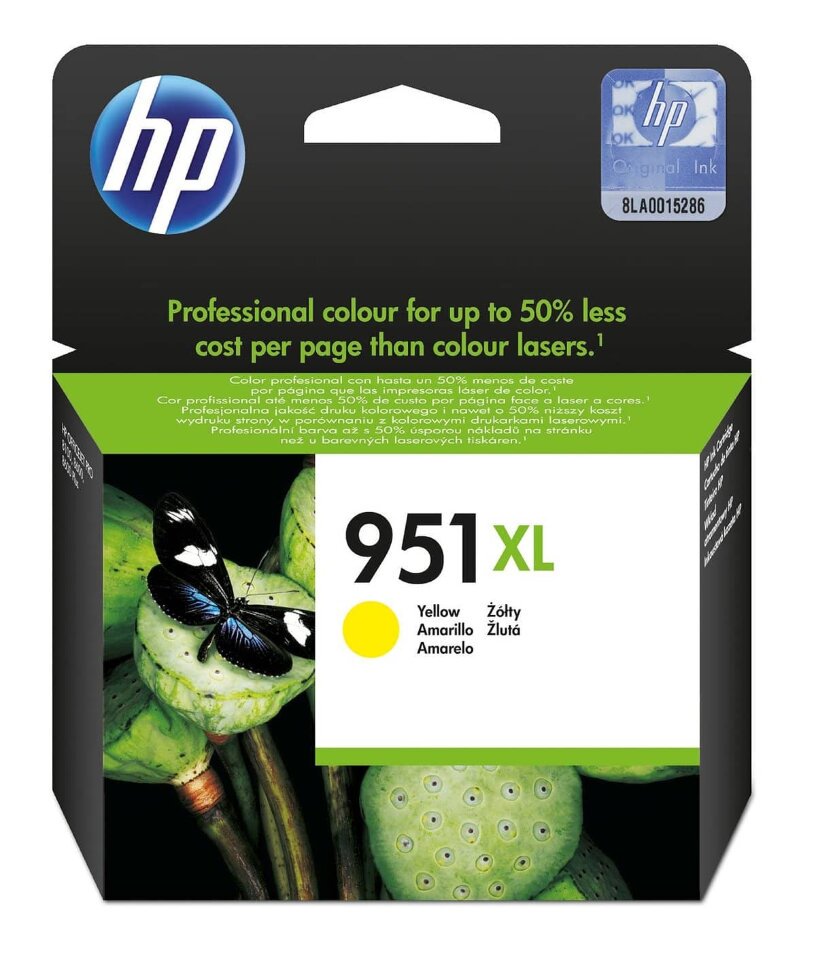 Картридж HP 951XL CN048AE желтый купить,NaN