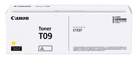 Тонер-картридж Canon 09 i-SENSYS X C1127i 3017C006 желтый
