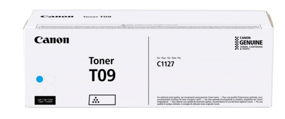 Тонер-картридж Canon 09 МФУ i-SENSYS X C1127i 3019C006 голубой