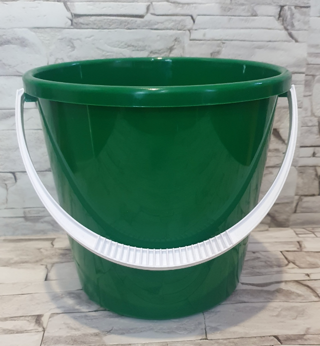 Ведро Plastika P339 зелёное 5 л купить,NaN