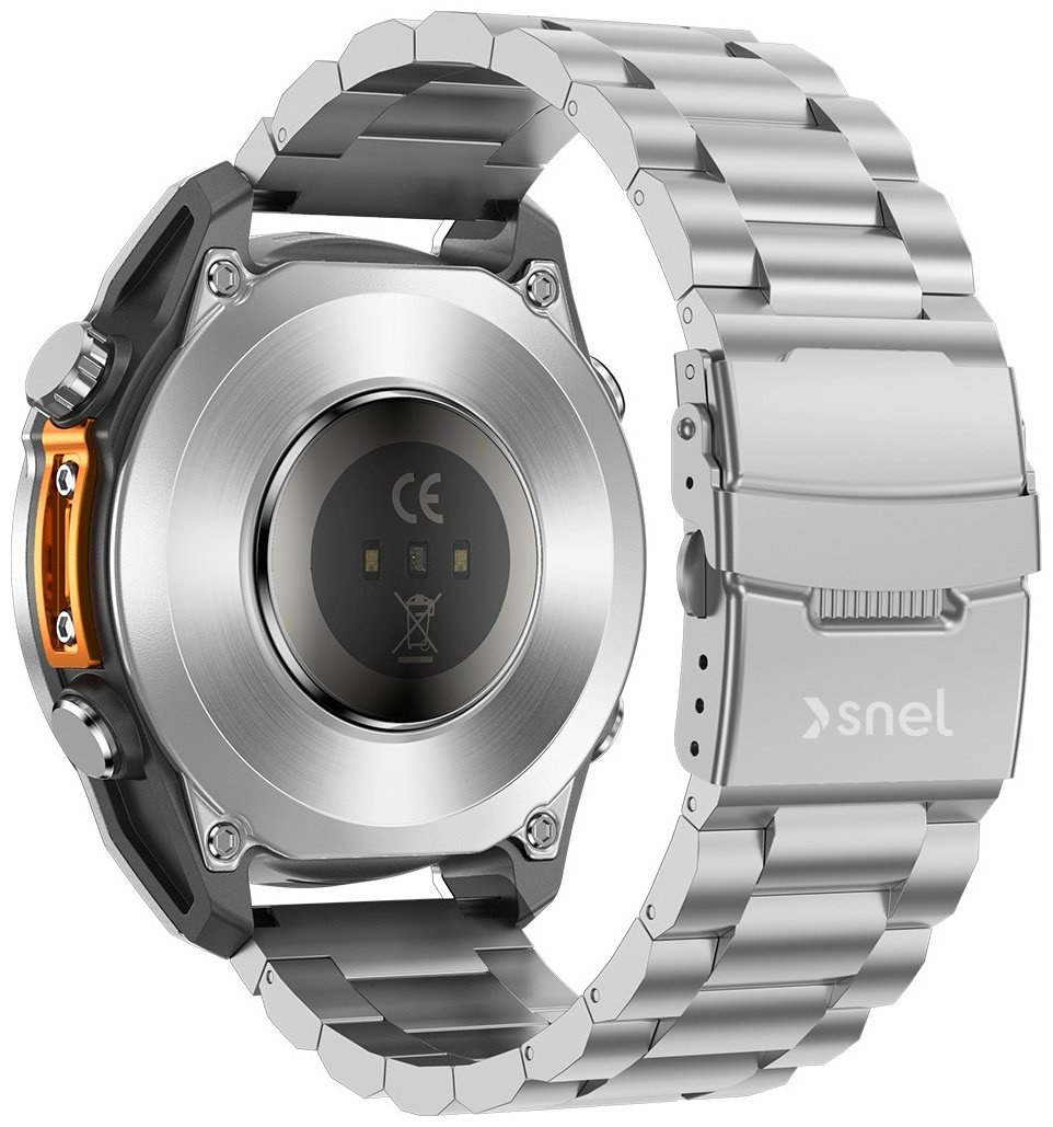 Смарт-часы SNEL Watch ELITE 47 мм серебристый-серебристый купить,NaN