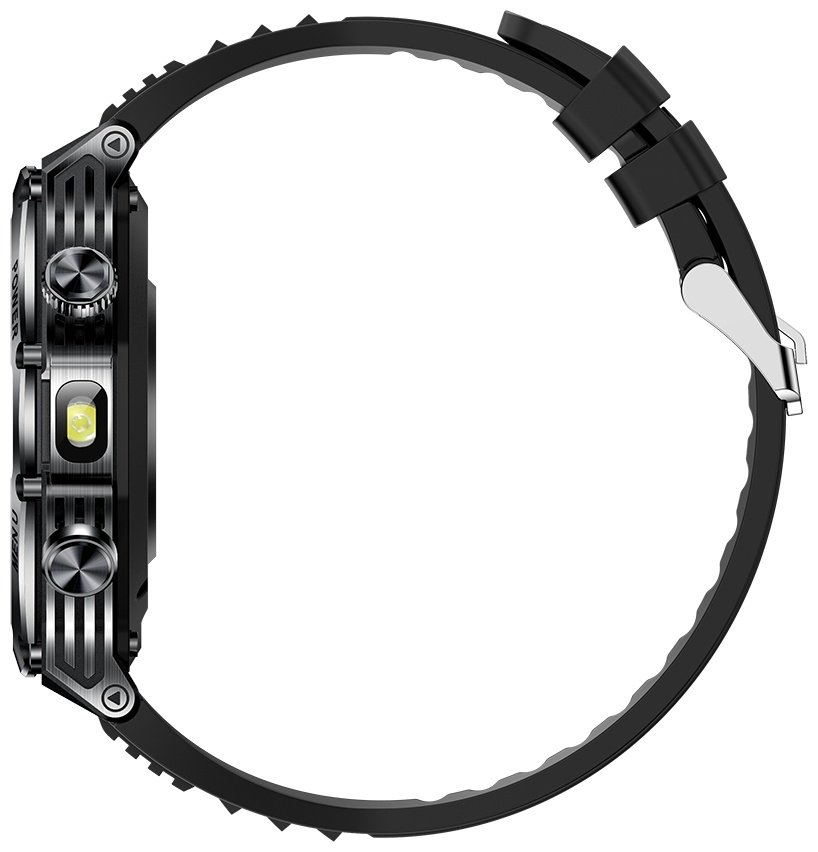 Смарт-часы SNEL Watch RAPTOR 53 мм черный-черный
