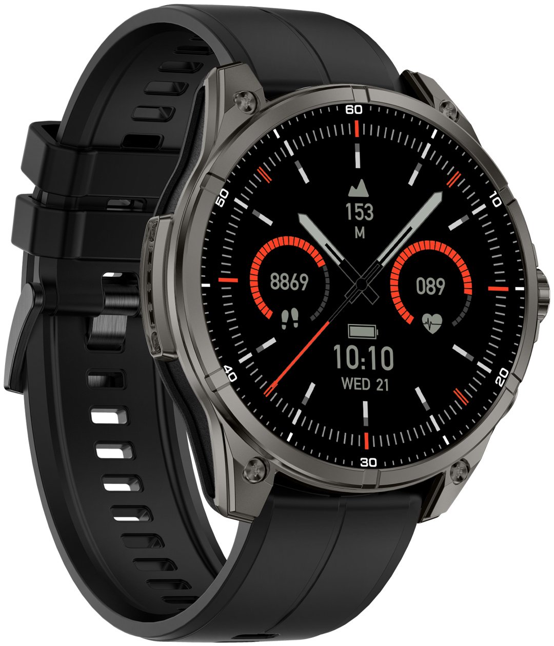 Смарт-часы SNEL Watch MODENA 44 мм черный-черный купить,NaN