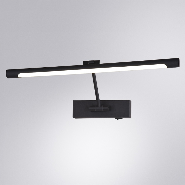 Настенный светильник Arte Lamp Harrison A1709AP-1BK купить,NaN