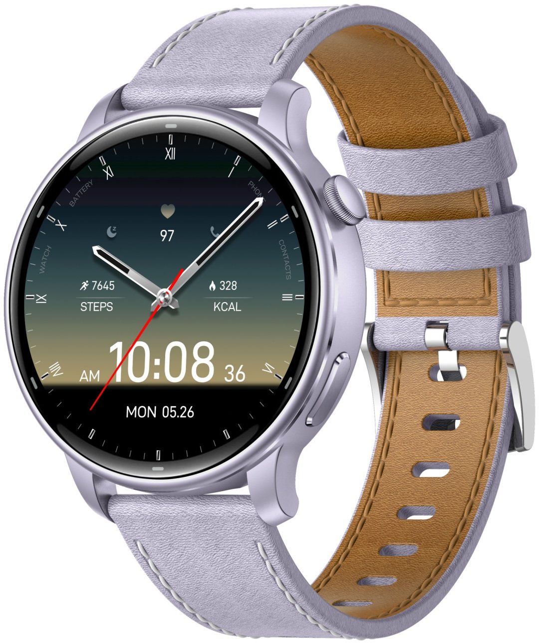Смарт-часы SNEL Watch INFINITY 42 мм фиолетовый-фиолетовый