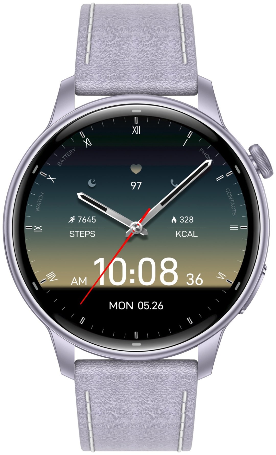 Смарт-часы SNEL Watch INFINITY 42 мм фиолетовый-фиолетовый