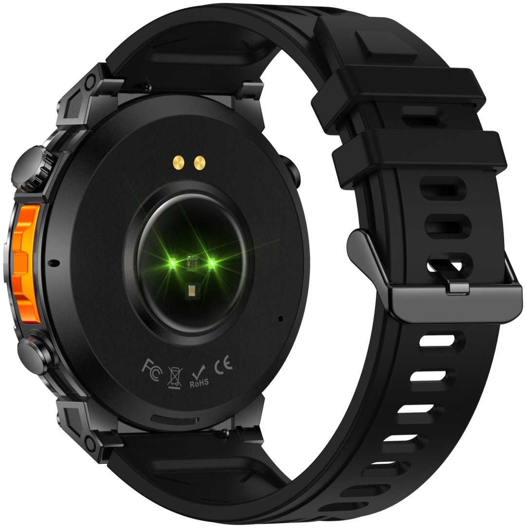 Смарт-часы SNEL Watch VANGUARD 53 мм черный-черный