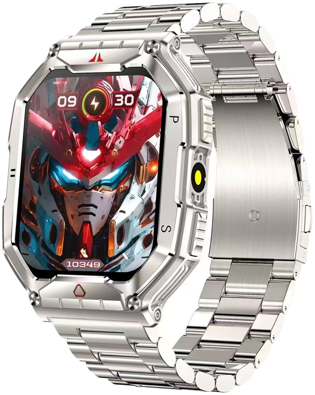 Смарт-часы SNEL Watch TITAN X 45 мм серый-серебристый