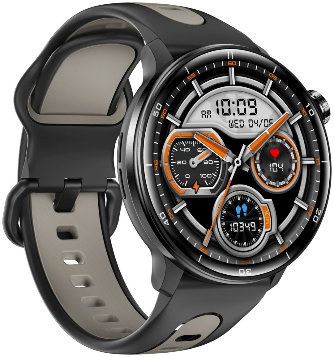 Смарт-часы SNEL Watch PHOENIX 46 мм черный-черный