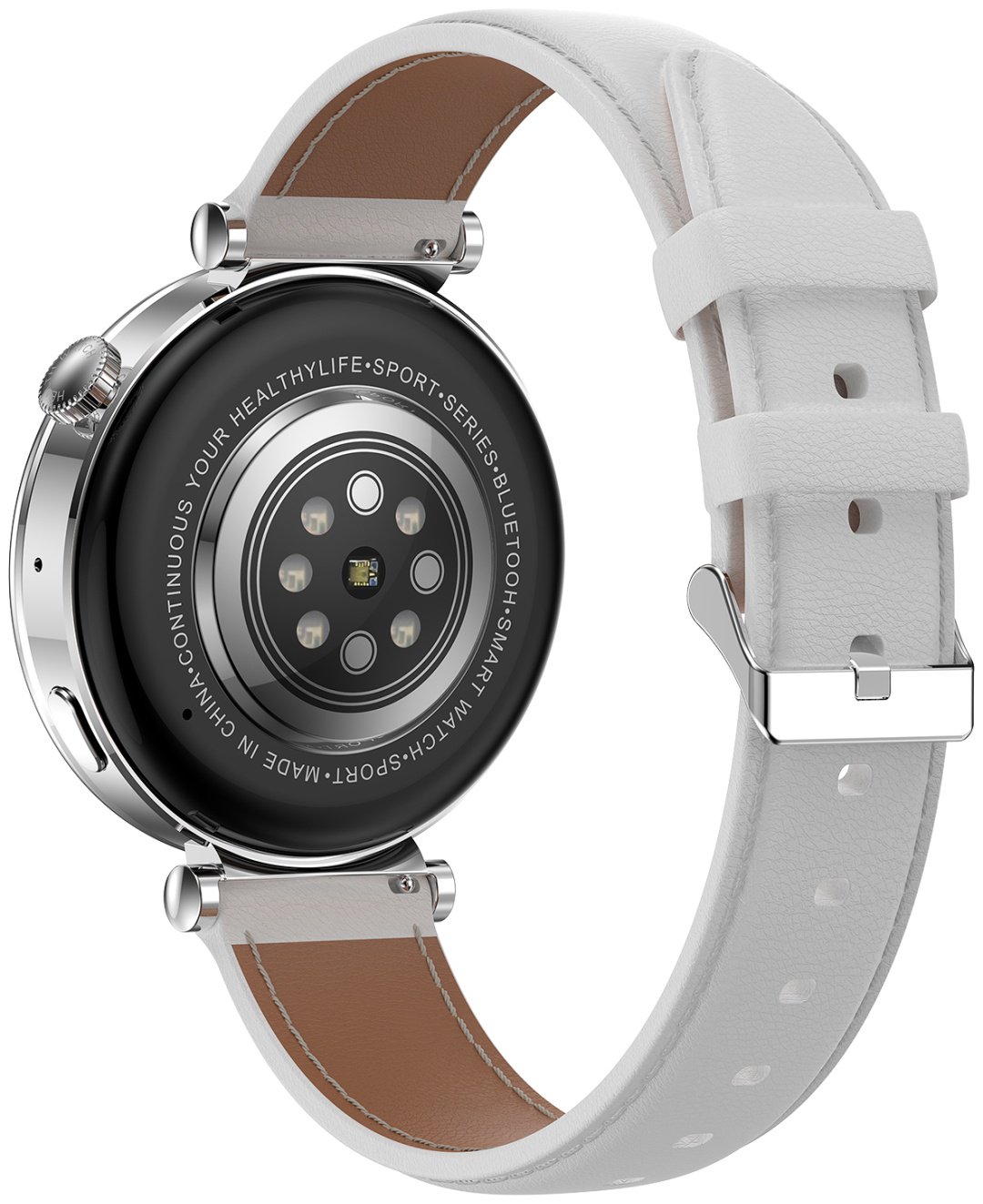 Смарт-часы SNEL Watch PULSE 42 мм серебристый-белый-белый купить,NaN