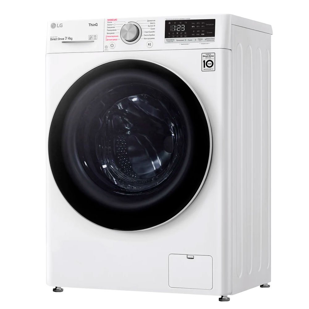 Стиральная машина LG F2V5HG0W белая купить,NaN