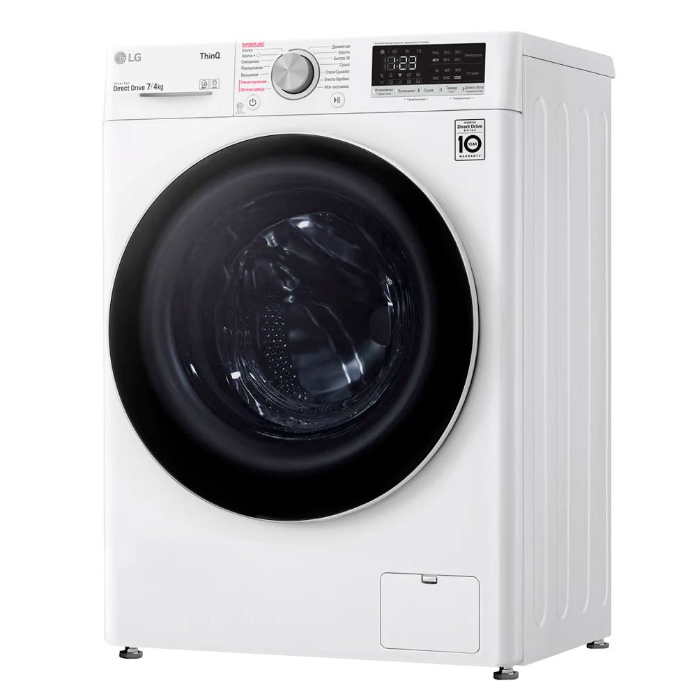 Стиральная машина LG F2V5HG0W белая купить,NaN
