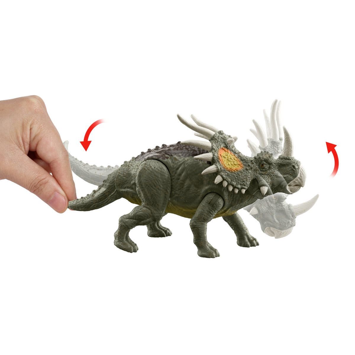 Фигурка Jurassic World Dino Escape Свирепая сила - Стиракозавр GWN31/HCL87 10см купить,NaN