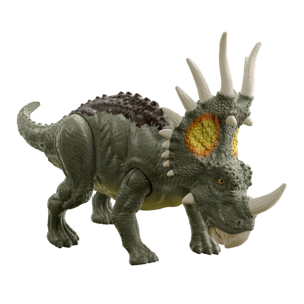 Фигурка Jurassic World Dino Escape Свирепая сила - Стиракозавр GWN31/HCL87 10см купить,NaN