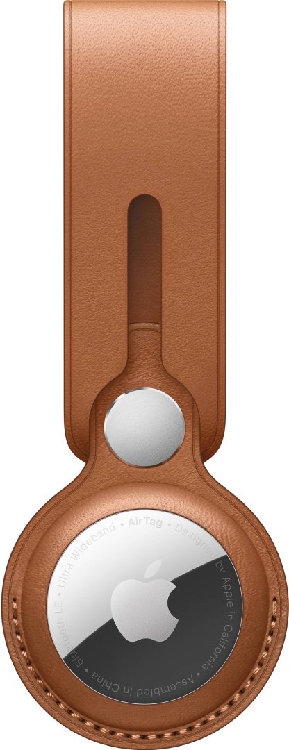 Чехол Apple для AirTag Leather Loop MX4A2ZM/A коричневый