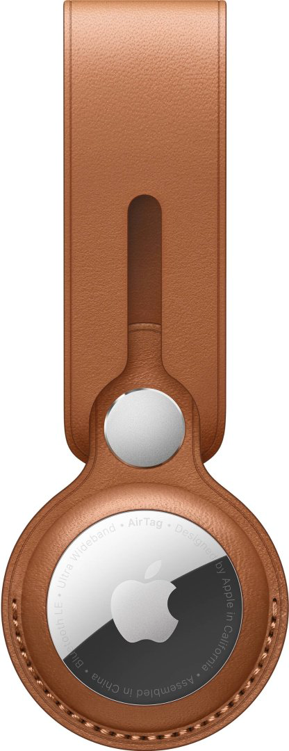 Чехол Apple для AirTag Leather Loop MX4A2ZM/A коричневый