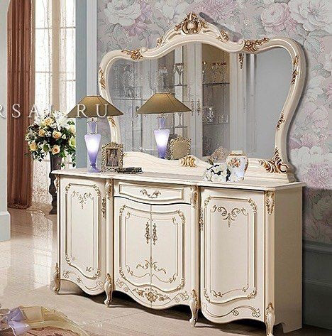 Комплект СлонимМебель Элиза 102743168 золотисто-бежевый купить,NaN