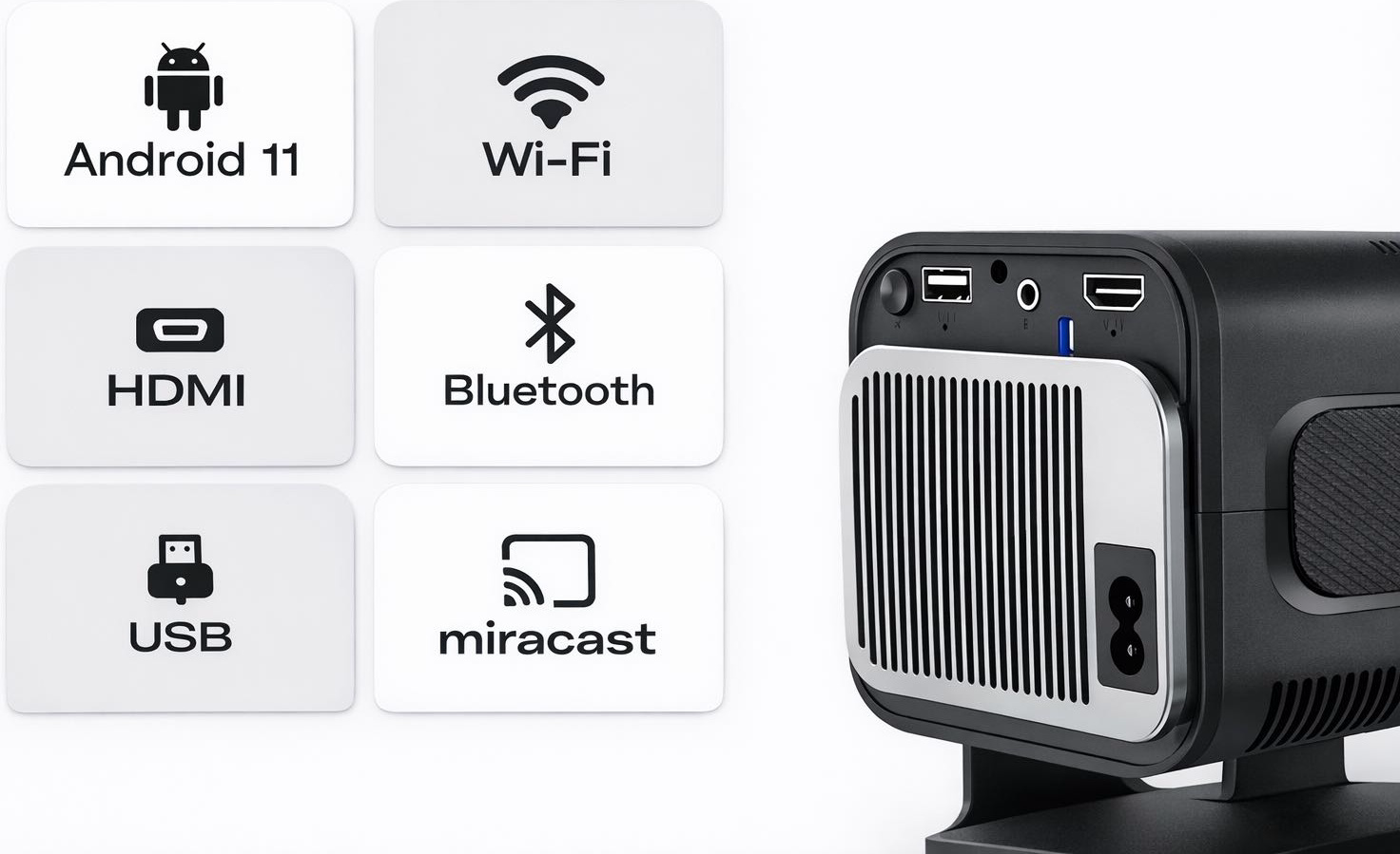 Проектор Yili HY320 черный