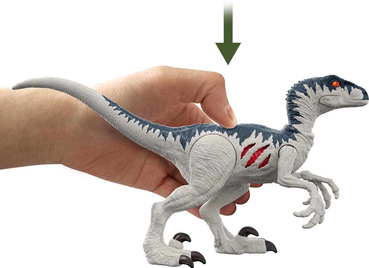 Фигурка Jurassic World Dominion - Велоцираптор GWN13/GWN14 17см купить,NaN