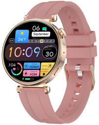 Смарт-часы SNEL Watch Pulse 42 мм золотистый-бежевый-розовый