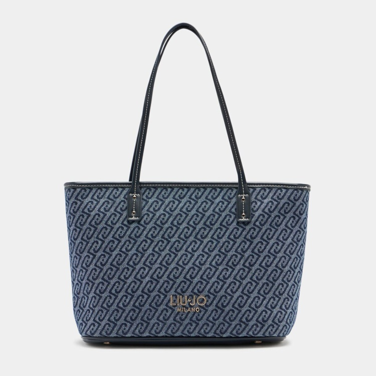 Сумка тоут Liu Jo AA6071 T379A темно-синяя купить,NaN