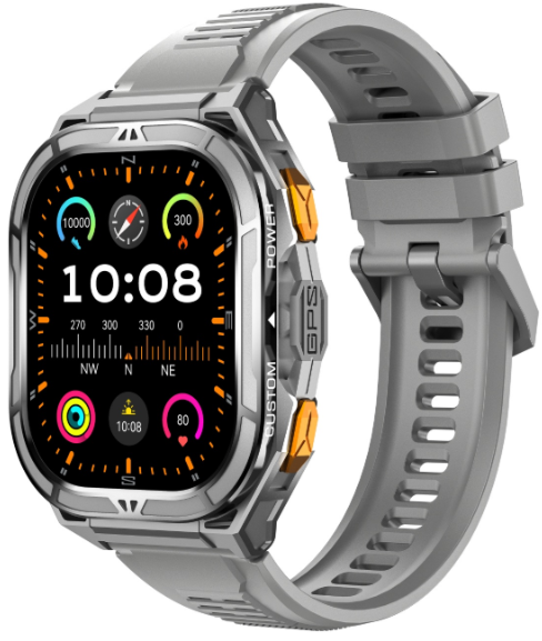 Смарт-часы Snel Watch Vector 55 мм черный