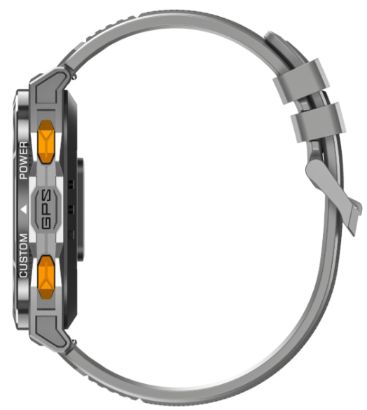 Смарт-часы Snel Watch Vector 55 мм черный