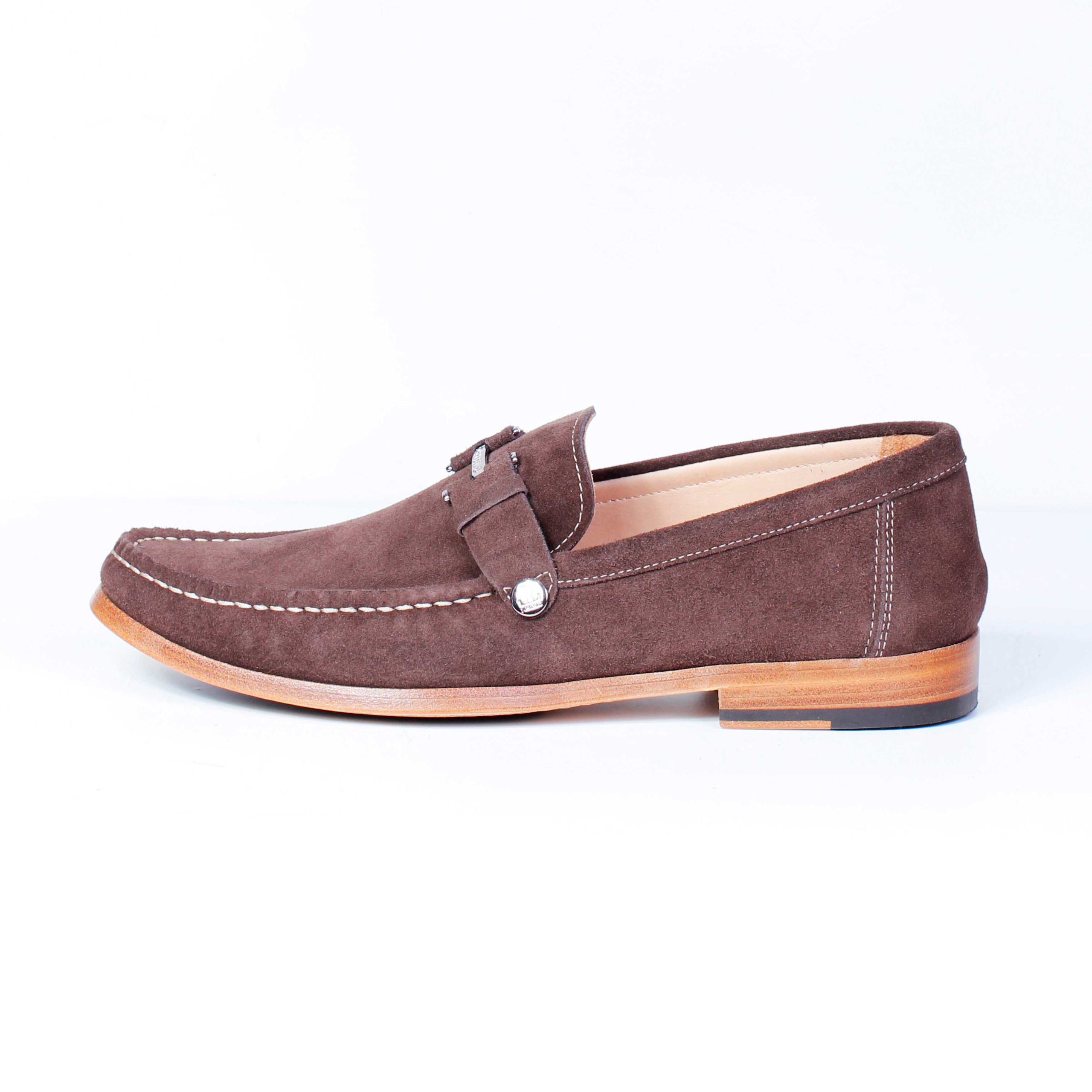 Лоферы Loriblu Velur coffee brown 39