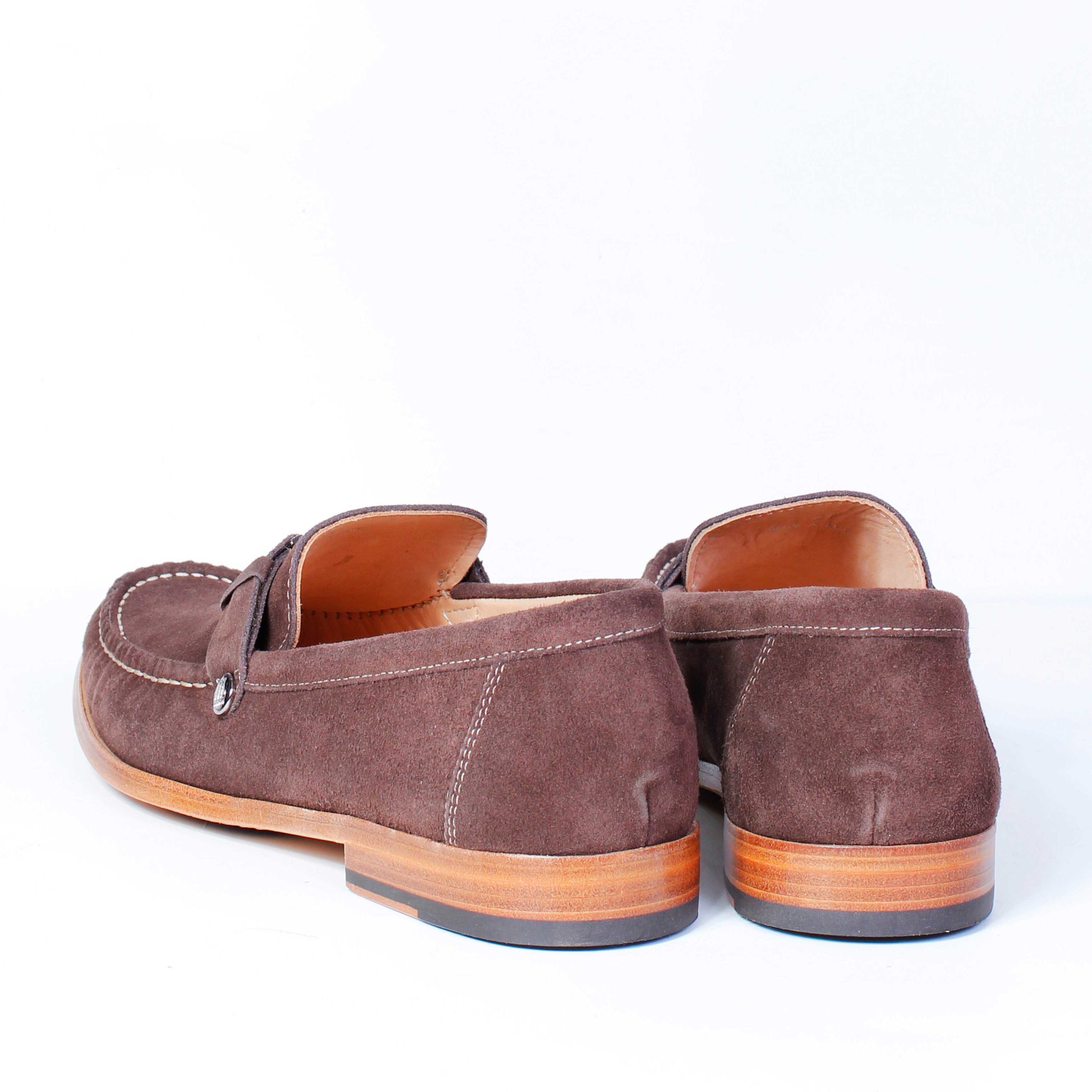 Лоферы Loriblu Velur coffee brown 39 купить,0
