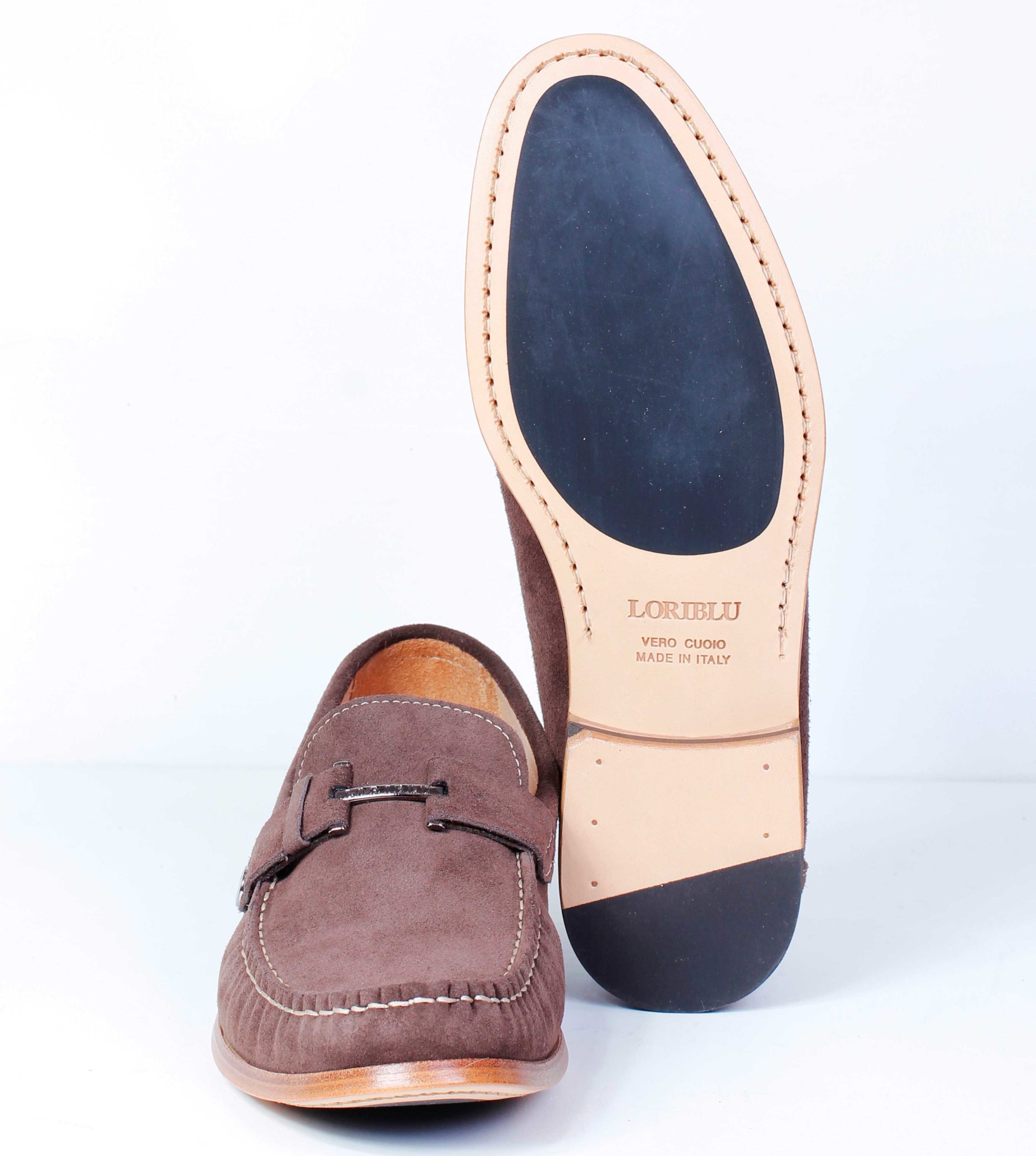 Лоферы Loriblu Velur coffee brown 39 купить,0