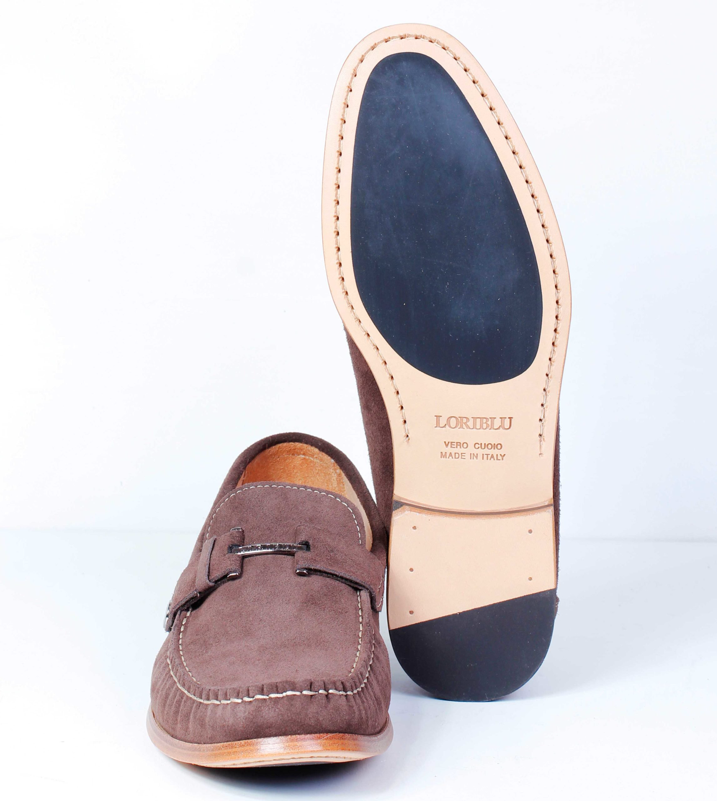 Лоферы Loriblu Velur coffee brown 41 купить,58650