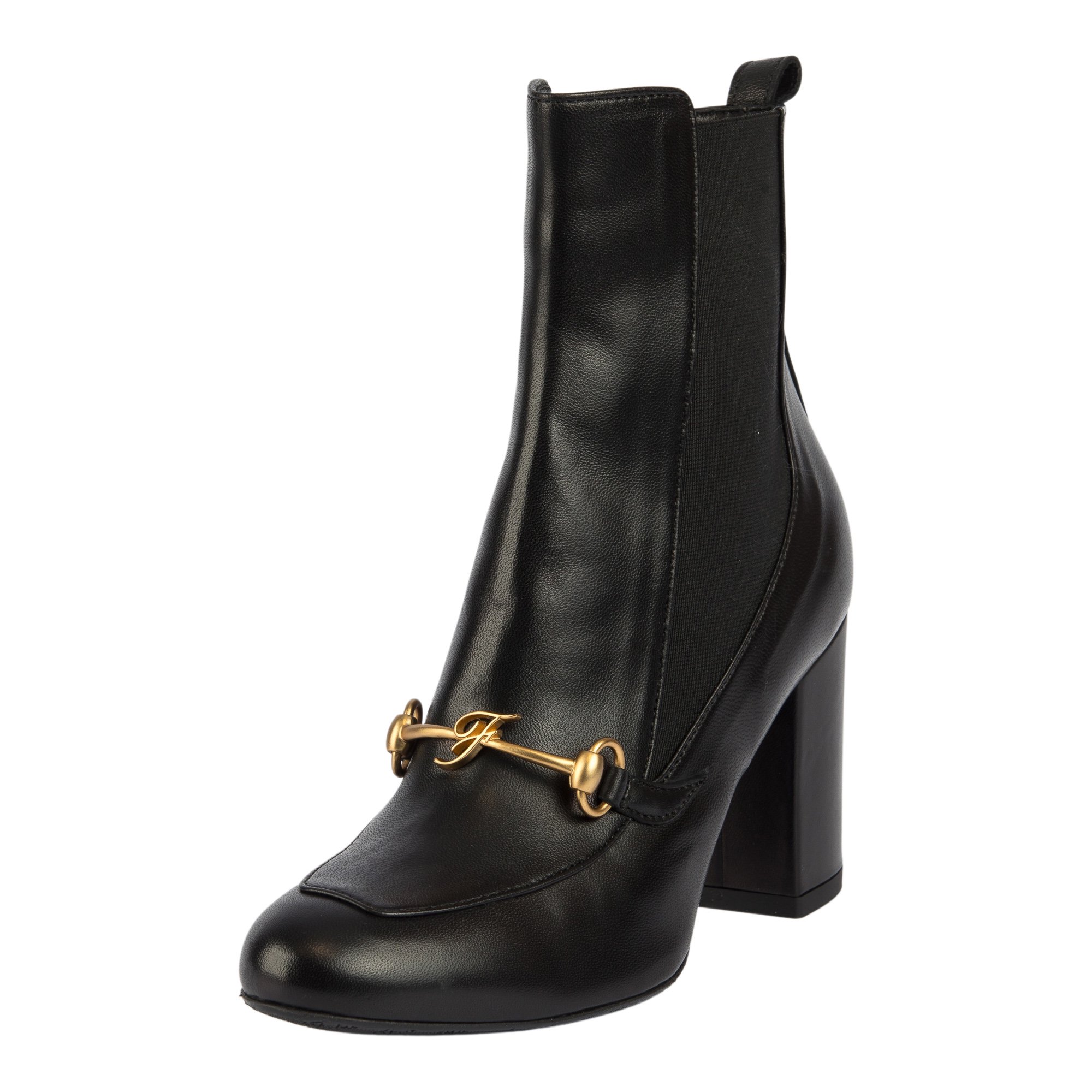 Полусапоги Giovanni Fabiani Tronchetto Nappa nero Elastico nero black 37,5