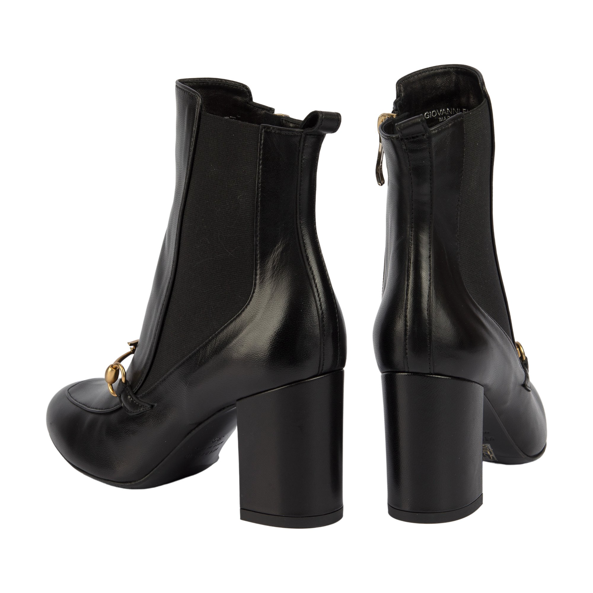 Полусапоги Giovanni Fabiani Tronchetto Nappa nero Elastico nero black 37 - ForteMarket Полусапоги Giovanni Fabiani Tronchetto Nappa nero Elastico nero black 37 купить,162150