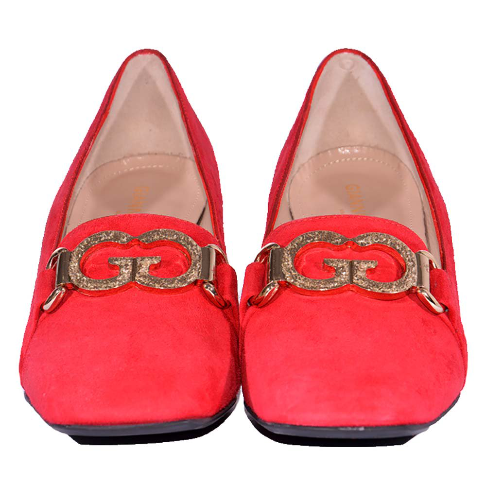 Туфли Giannini Ilari Camoscio rosso 5265 red 36,5 купить,69000