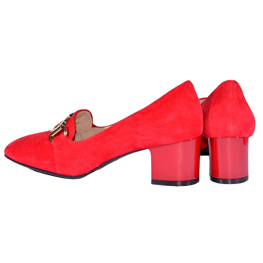 Туфли Giannini Ilari Camoscio rosso 5265 red 36,5 купить,69000