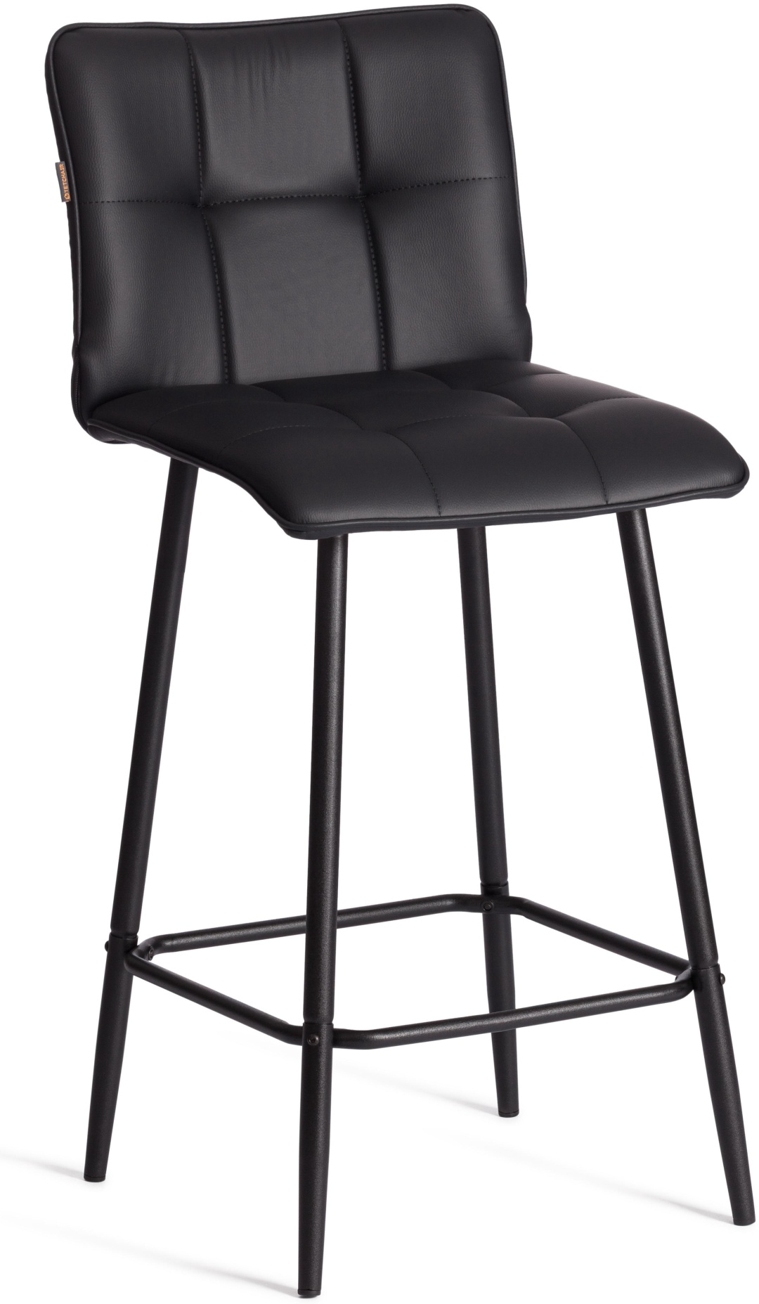 Стул полубарный Tetchair Bari 139733442 55x42x99см черный купить,NaN