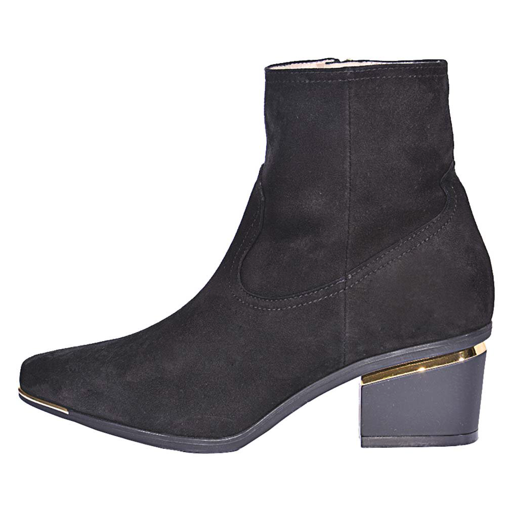 Полусапоги Giannini Ilari Scamosciato nero 5706 black 37