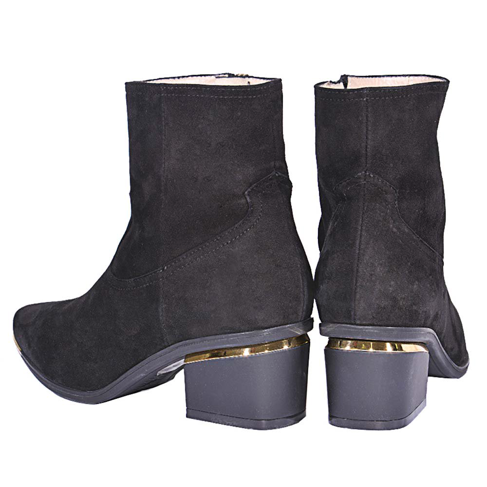 Полусапоги Giannini Ilari Scamosciato nero 5706 black 37 купить,87000
