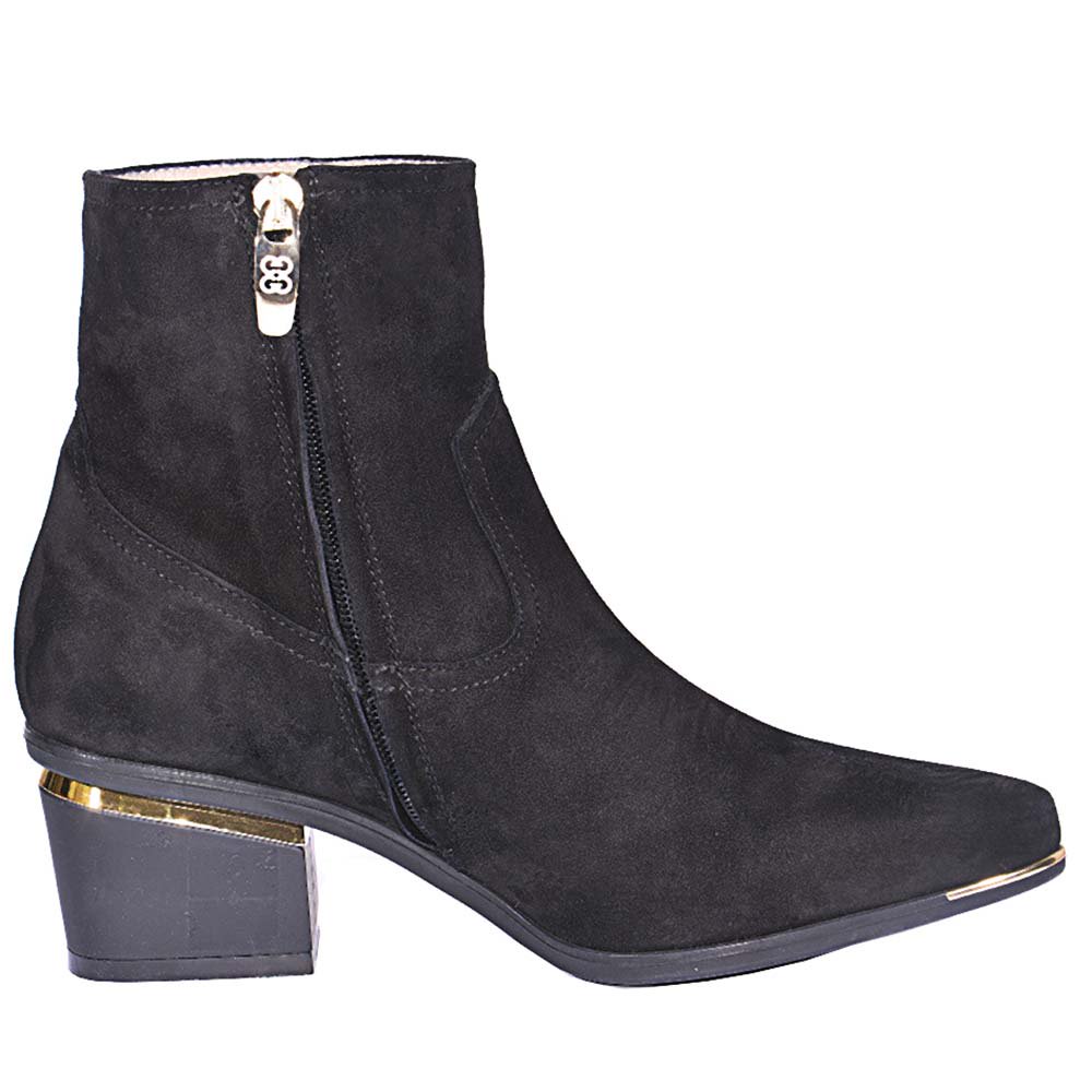 Полусапоги Giannini Ilari Scamosciato nero 5706 black 37 купить,0