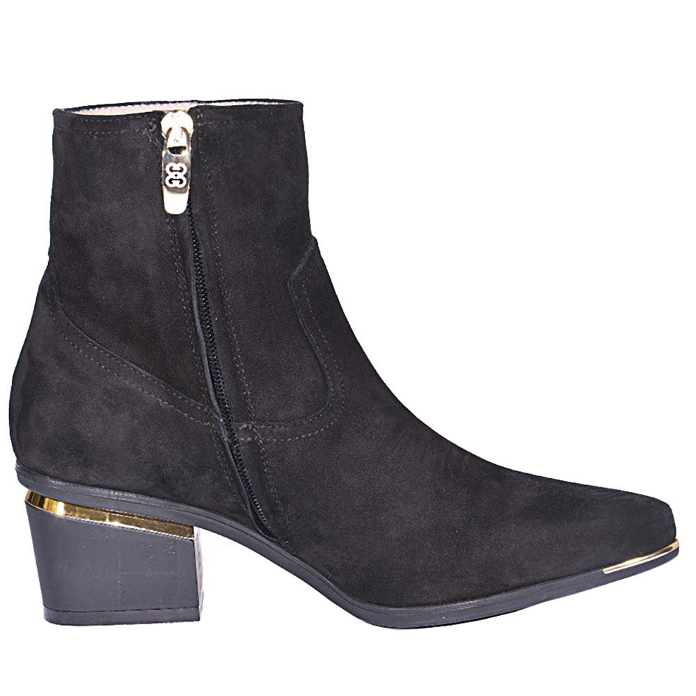 Полусапоги Giannini Ilari Scamosciato nero 5706 black 37 купить,87000