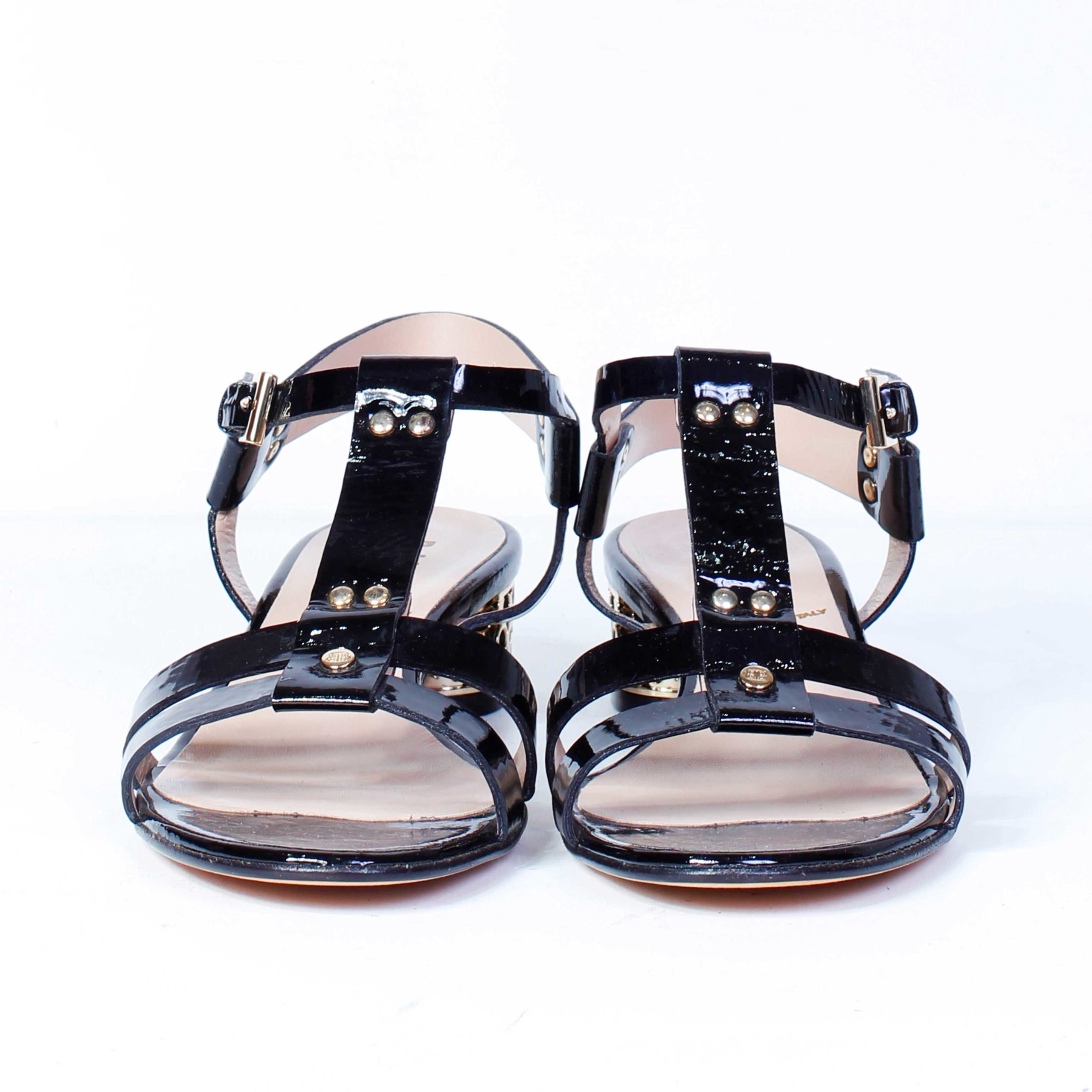 Сандалии Baldinini Sand d.Vernice black 35,5 купить,NaN