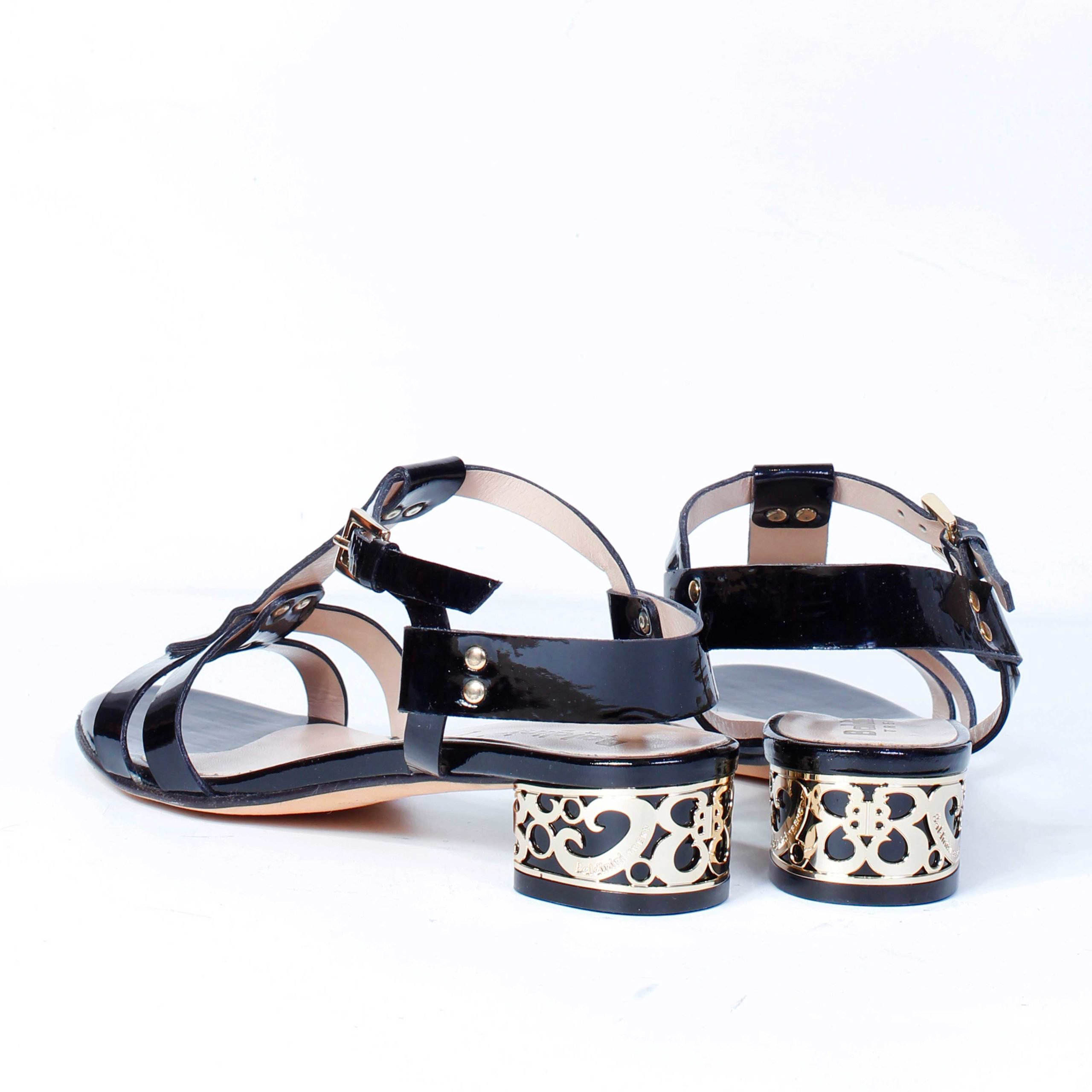 Сандалии Baldinini Sand d.Vernice black 35,5 купить,NaN