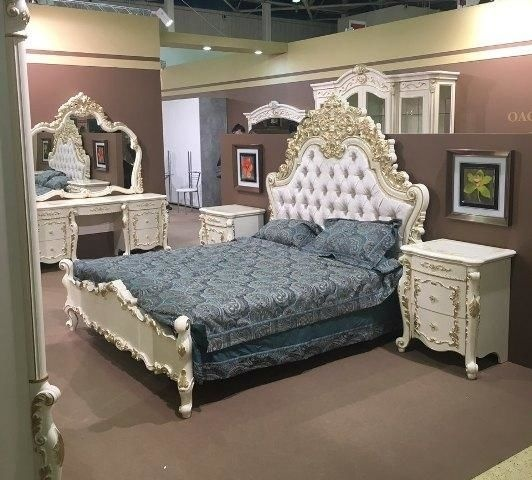 Спальный гарнитур СлонимМебель Афина 6Д 180х200см белый купить,NaN