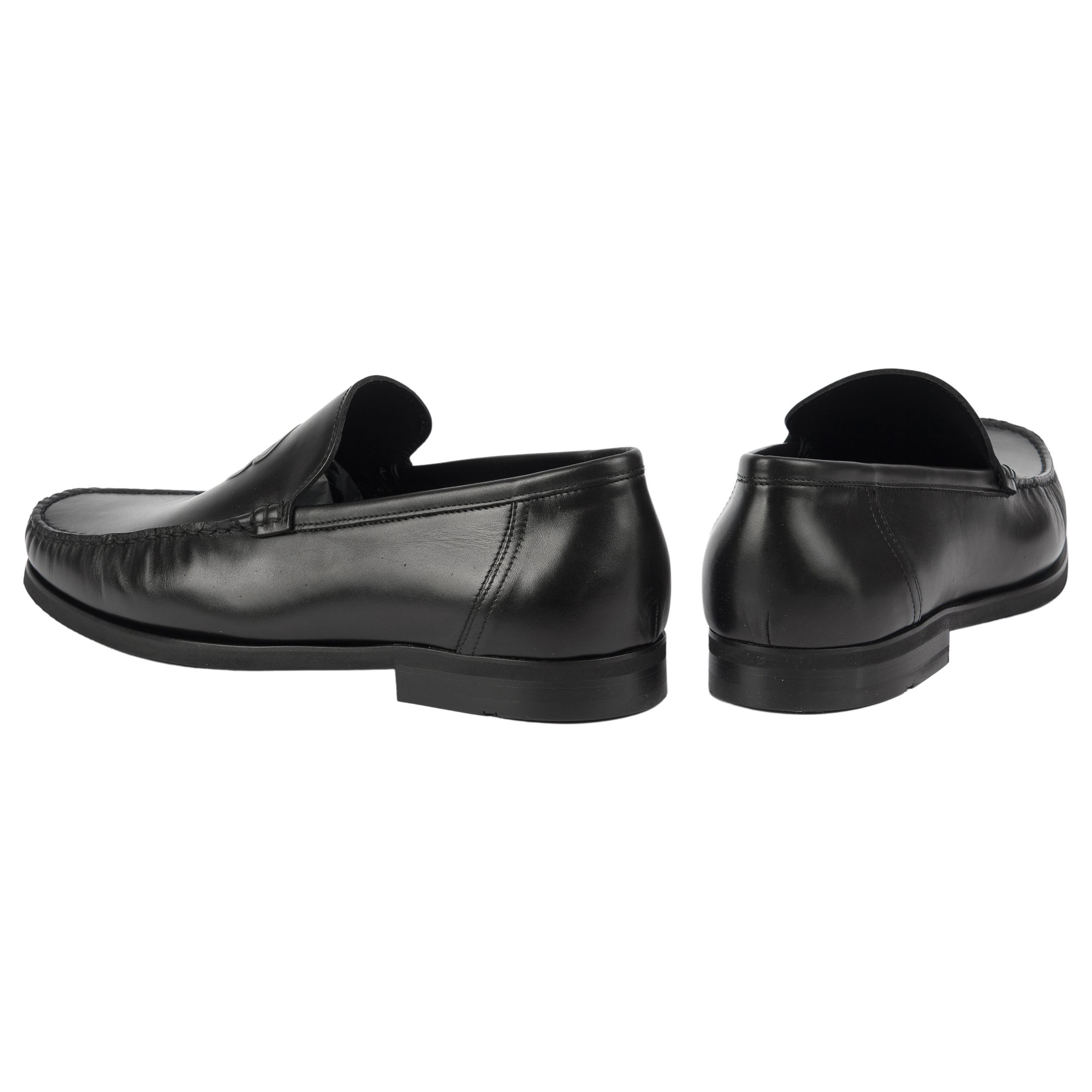 Мокасины Gianfranco Butteri Nappa nero black 42,5 купить,131100
